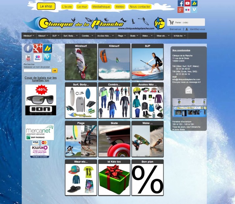 site clinique de la planche