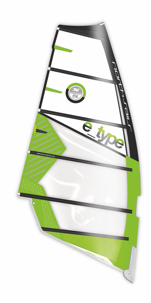 North Sails E-type 2017 verte et noire