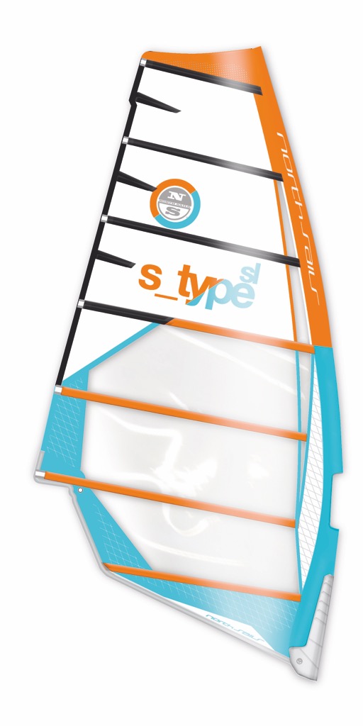 North Sails S-type 2017 orange et bleu
